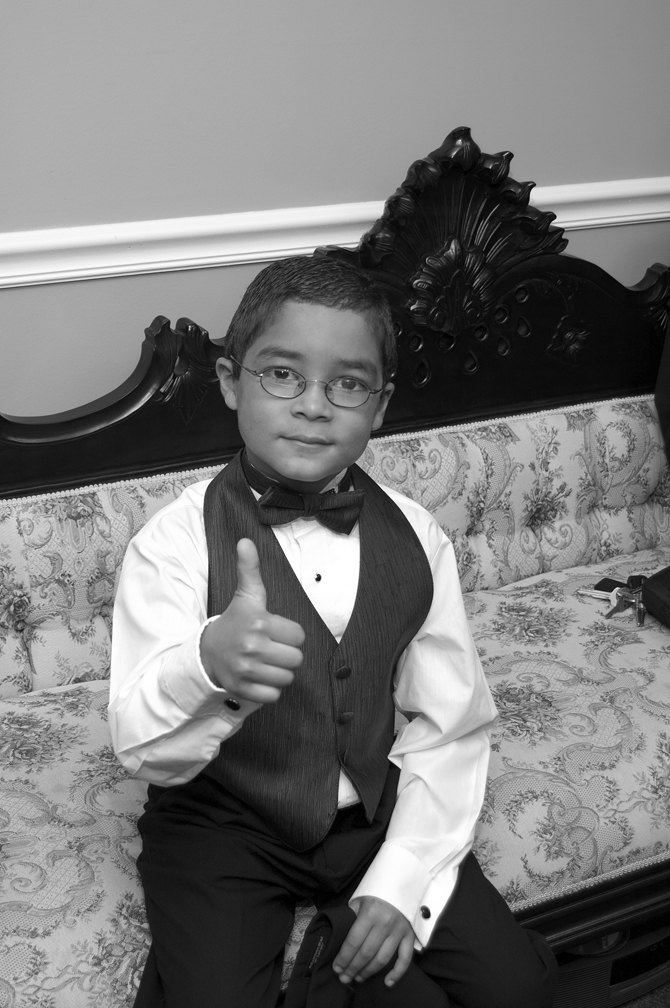 Portrait of Kid in a wedding in miami Portrait of Kid in a wedding in miami