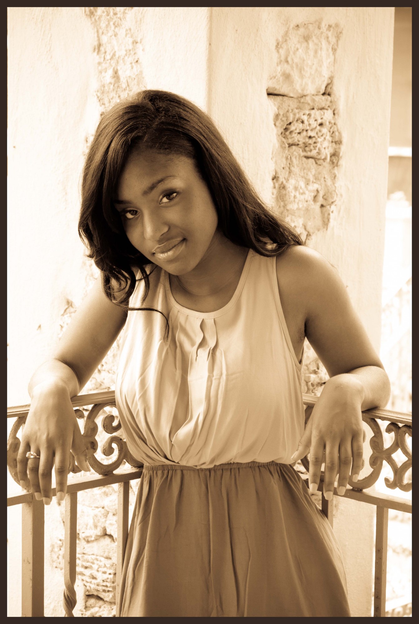 Senior portraits in miami